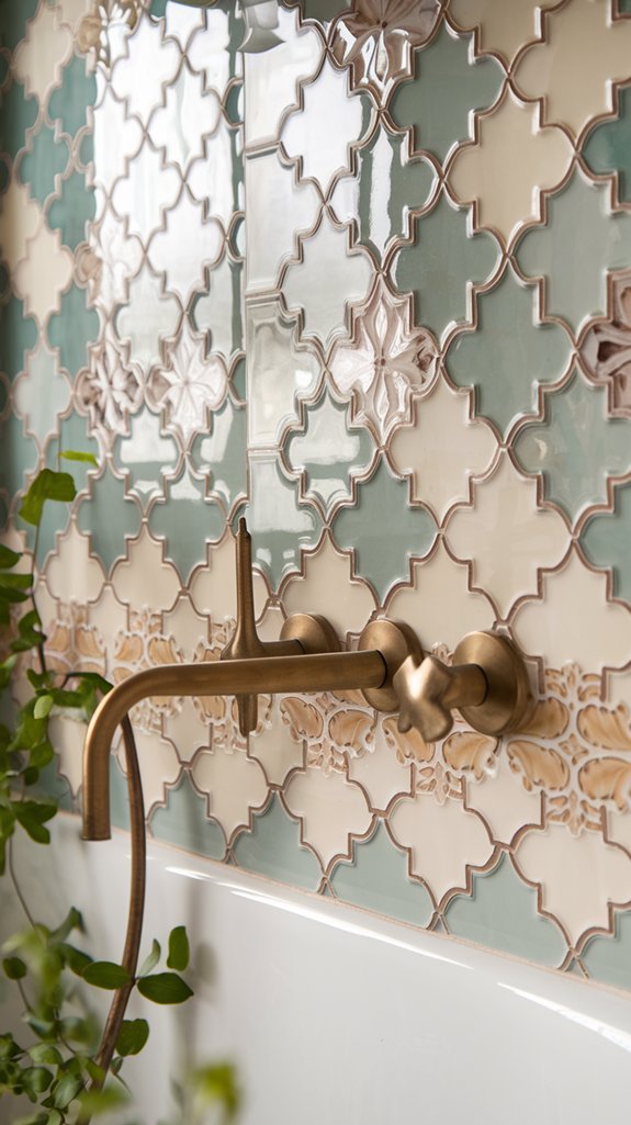 classic retro tile design
