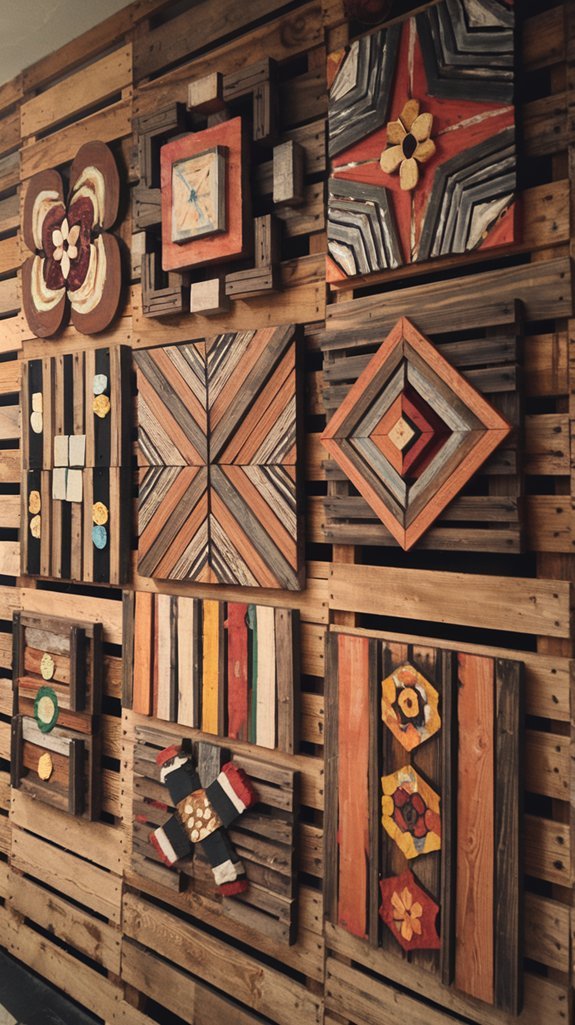 7 Great DIY Wood Pallet Wall Art Ideas 7 Great DIY Wood Pallet Wall Art Ideas