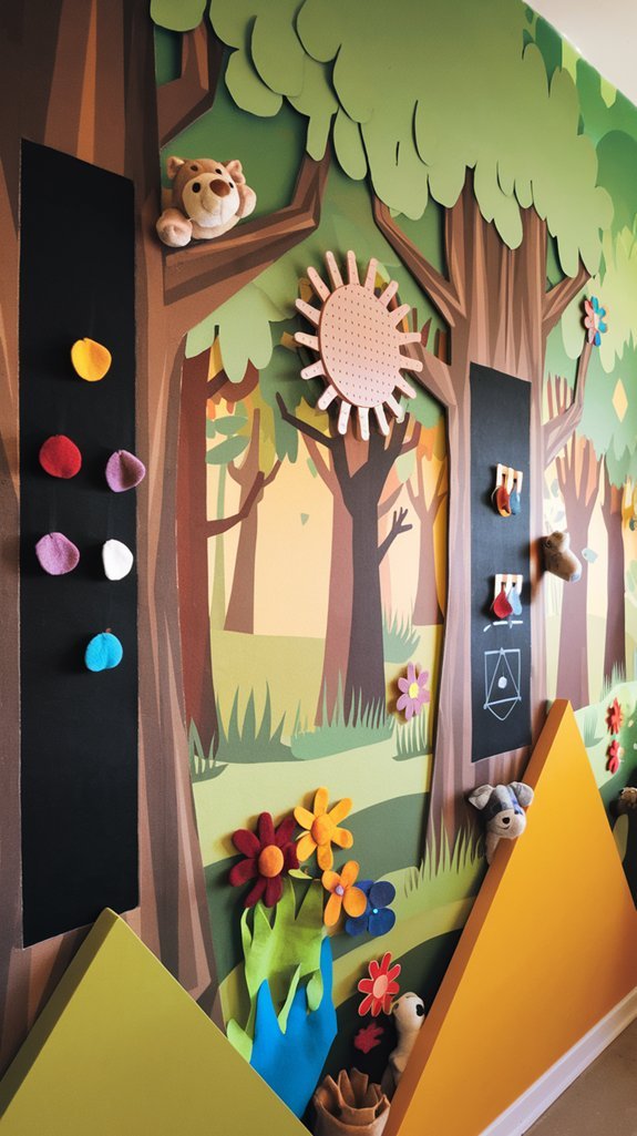 engaging interactive wall activities