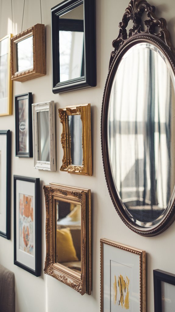 framing and arranging decor