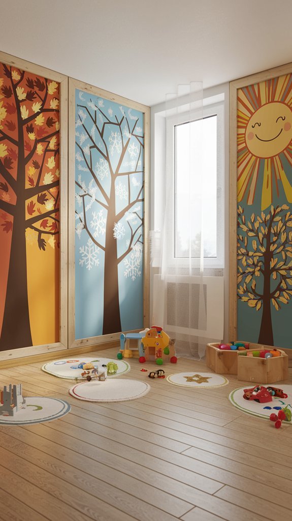 seasonal playroom decor updates