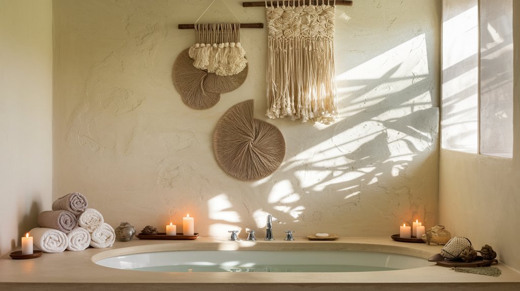 textured wall hangings decor